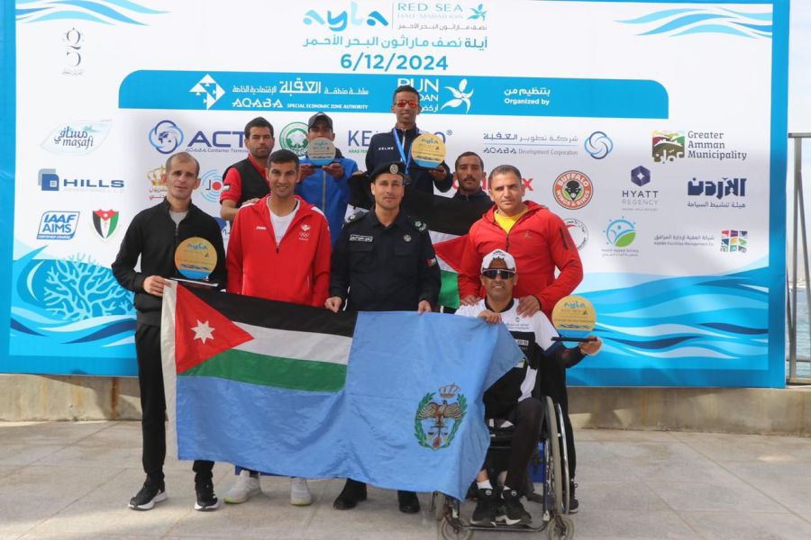 عداءو الأمن العام يحصدون الذهب في