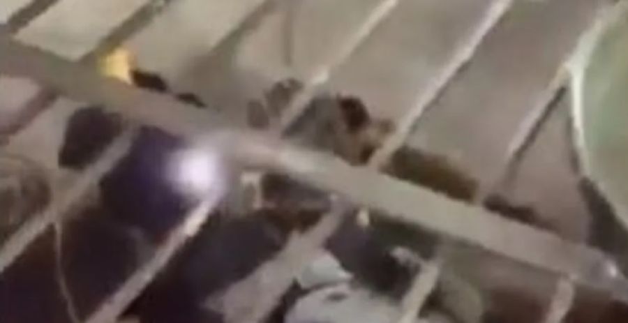 بالفيديو.. العثور على باب مخفي في