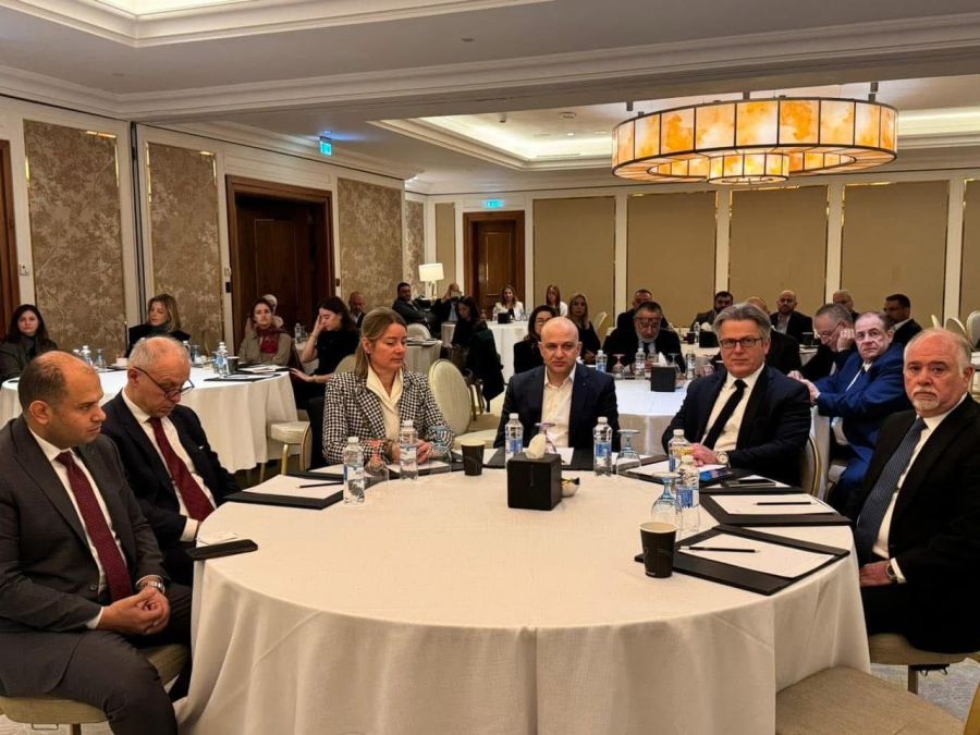 غرايبة يلتقي غرفة التجارة والصناعة الفرنسية