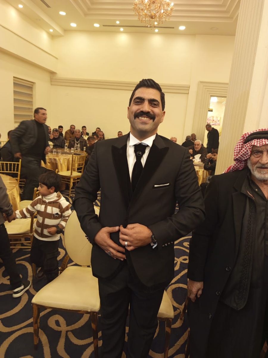 يوسف العموش.. الف مبارك الزواج (صور)