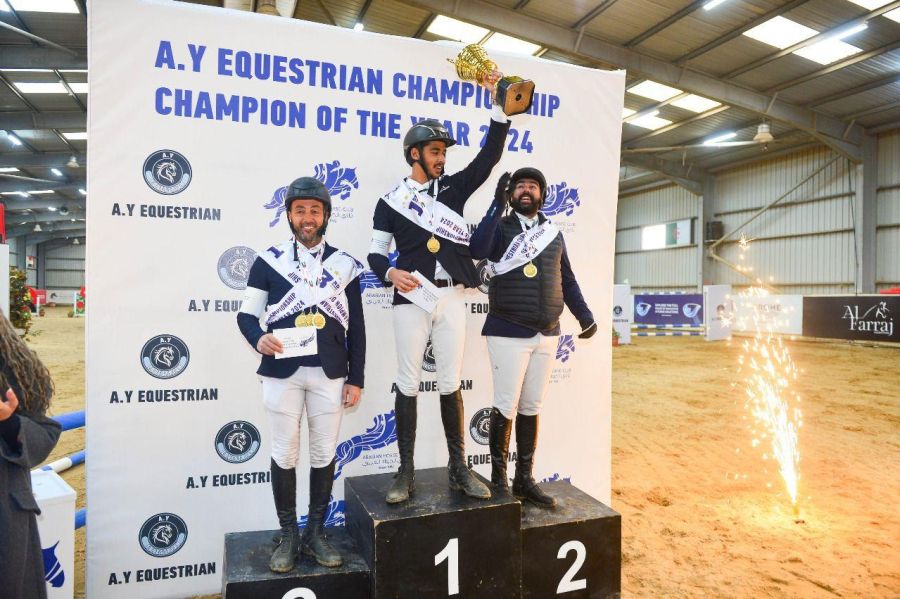 الفارس عبدالله شادي الحوراني يحصد لقب