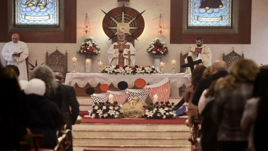 مسيحيو الأردن يحيون قداس عيد الميلاد