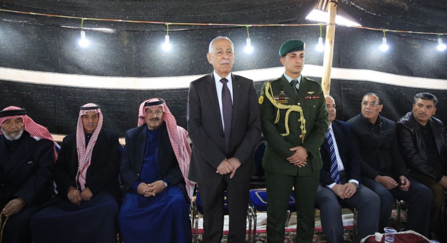 الديوان الملكي يعزي الشوابكة (صور)