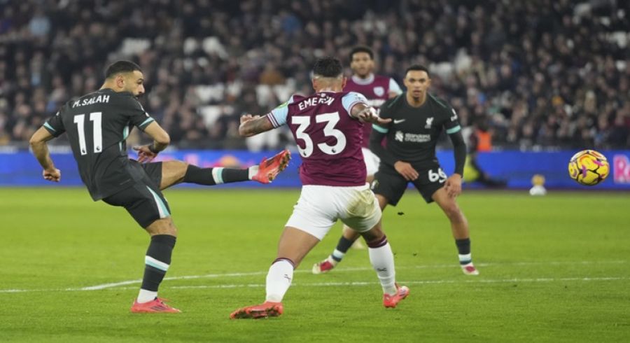 صلاح يقود ليفربول لاكتساح وست هام