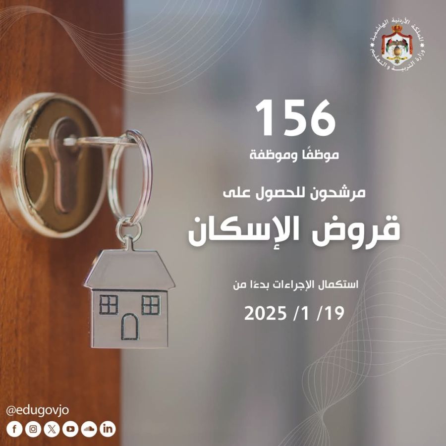 التربية تعلن الدفعة الثانية من المرشحين