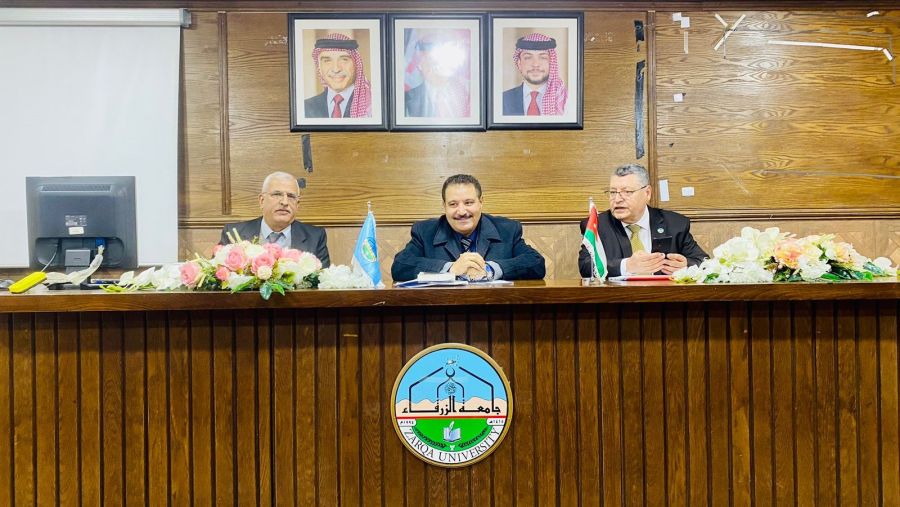 كلية الآداب بجامعة الزرقاء تعقد ندوة