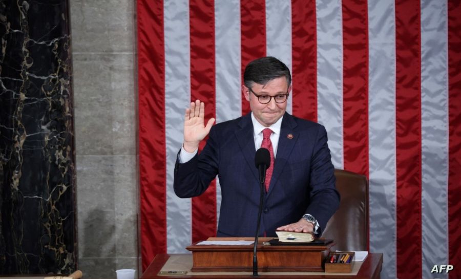 إعادة انتخاب الجمهوري مايك جونسون رئيسا