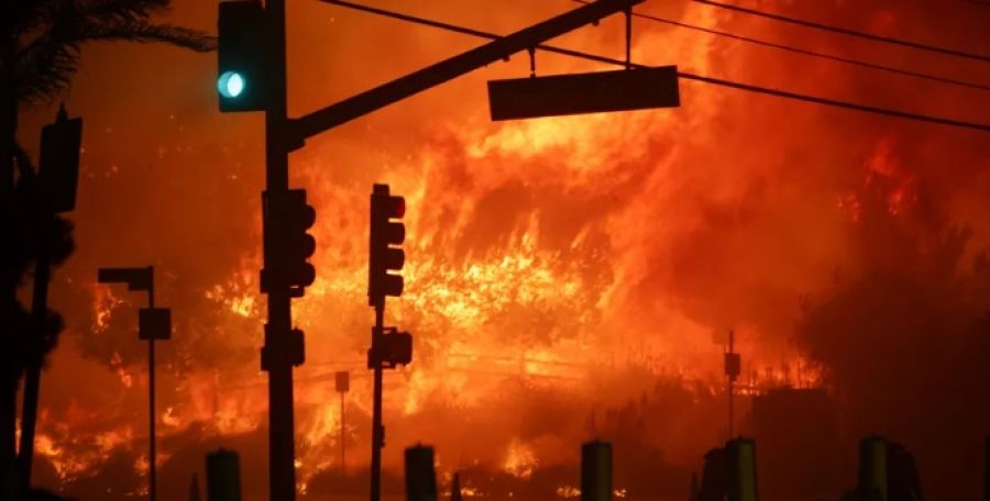 حرائق لوس أنجلوس تجبر مشاهير من
