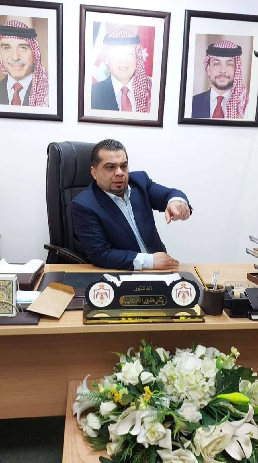 الدكتور بكر منور السعايدة العبادي.. مبارك