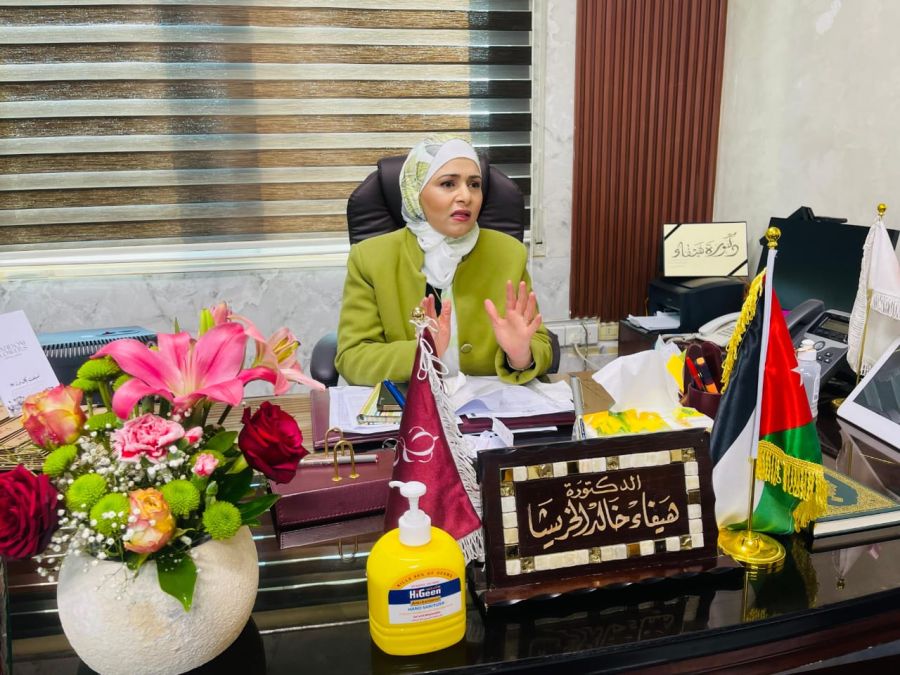 الخريشا تتفقد سير امتحان الثانوية العامة