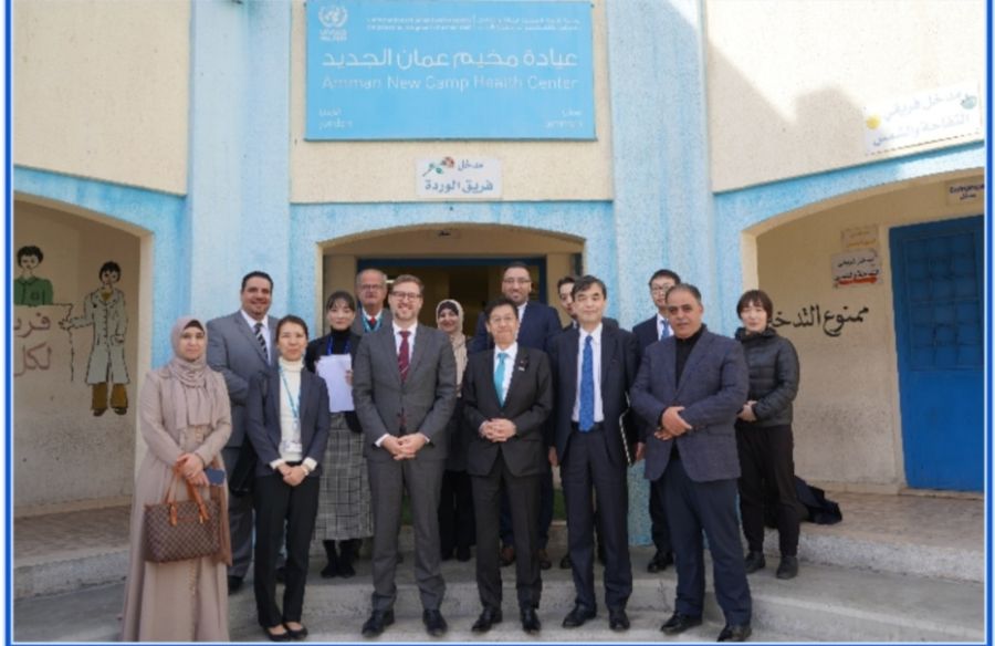 نائب وزير الخارجية البرلماني الياباني يزور