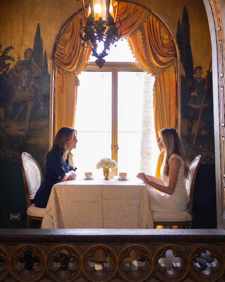 الملكة رانيا العبدالله تلتقي السيدة الأولى