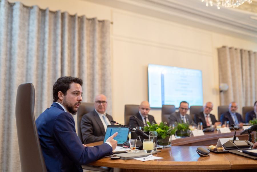 ولي العهد يترأس الاجتماع الأول للمجلس