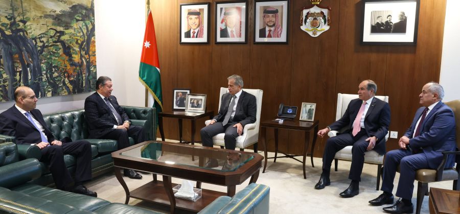 جعفر حسان يستقبل حازم عمر.. العلاقات