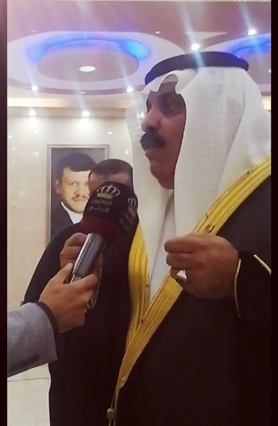 المختار الدعجة يهنئ الملك بعيد ميلاده