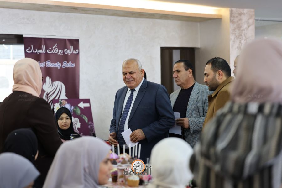 افتتاح بازار نشميات لواء عين الباشا