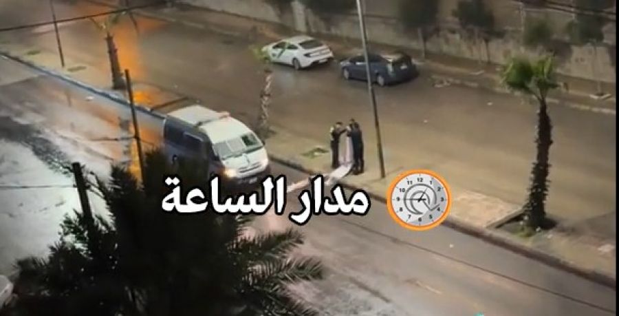 فيديو.. الهواء الشديد كاد ان ينزل