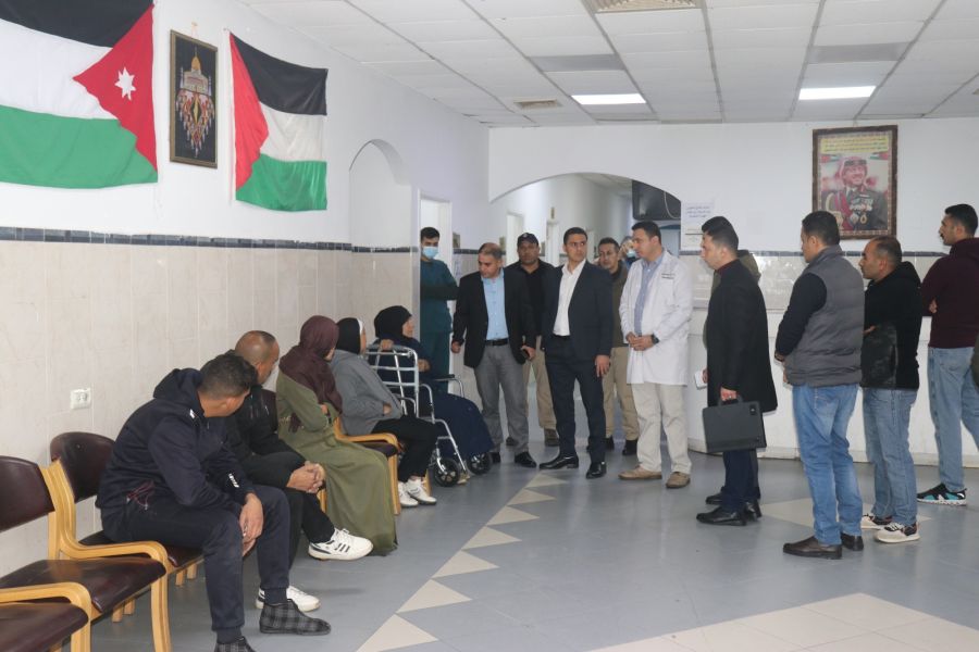 طواقم المستشفى الميداني الأردني غزة 81