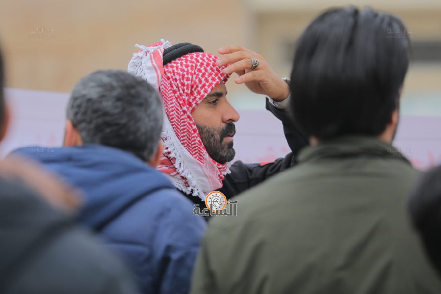 لواء الهاشمية في وقفة تضامنية: خلف