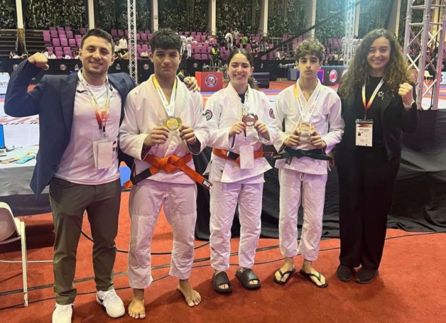 نشامى الجوجيتسو يحصدون 3 ميداليات في