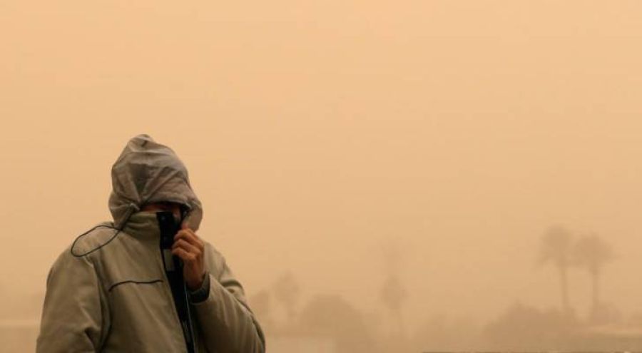 رصد موجة غبارية تتوجه نحو العاصمة