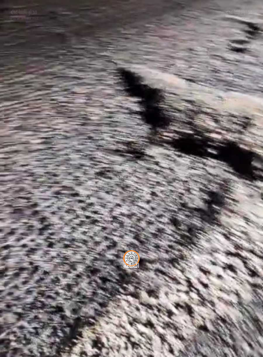 حفرة تكسر جنط سيارة في المدورة