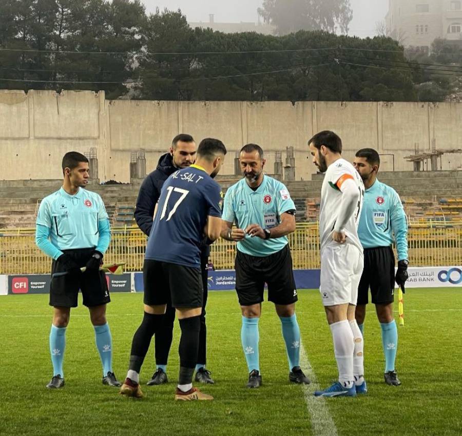 فوز السلط على الأهلي بدوري المحترفين