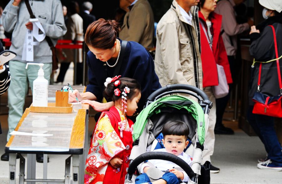 انخفاض معدل المواليد في اليابان للعام