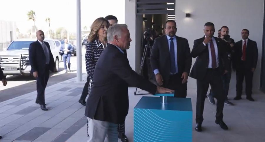 شاهد.. من افتتاح الملك عبدالله الثاني