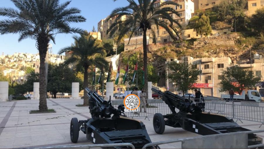 شاهد.. كيف أطلق عسكري أردني مدفع