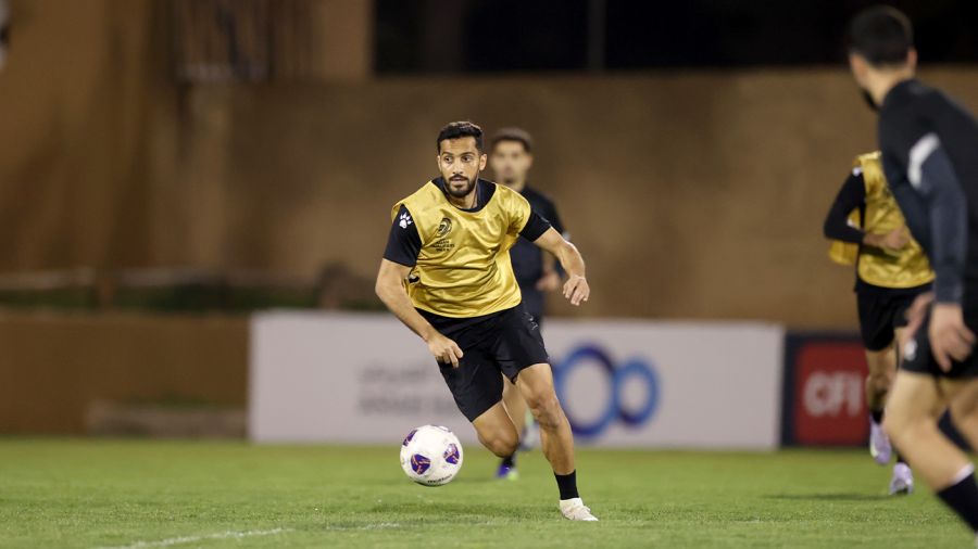 النشامى يكثف تحضيراته تأهبا لموقعة فلسطين