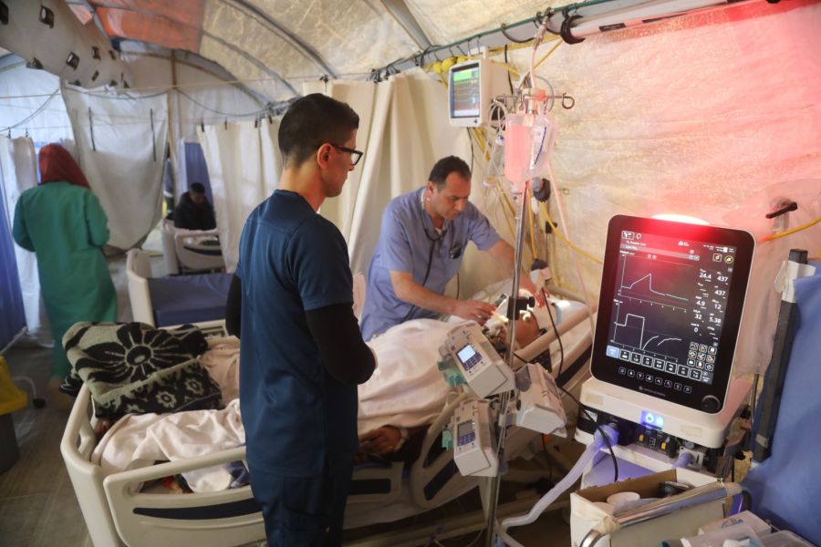 المستشفى الميداني الأردني جنوب غزة (5)