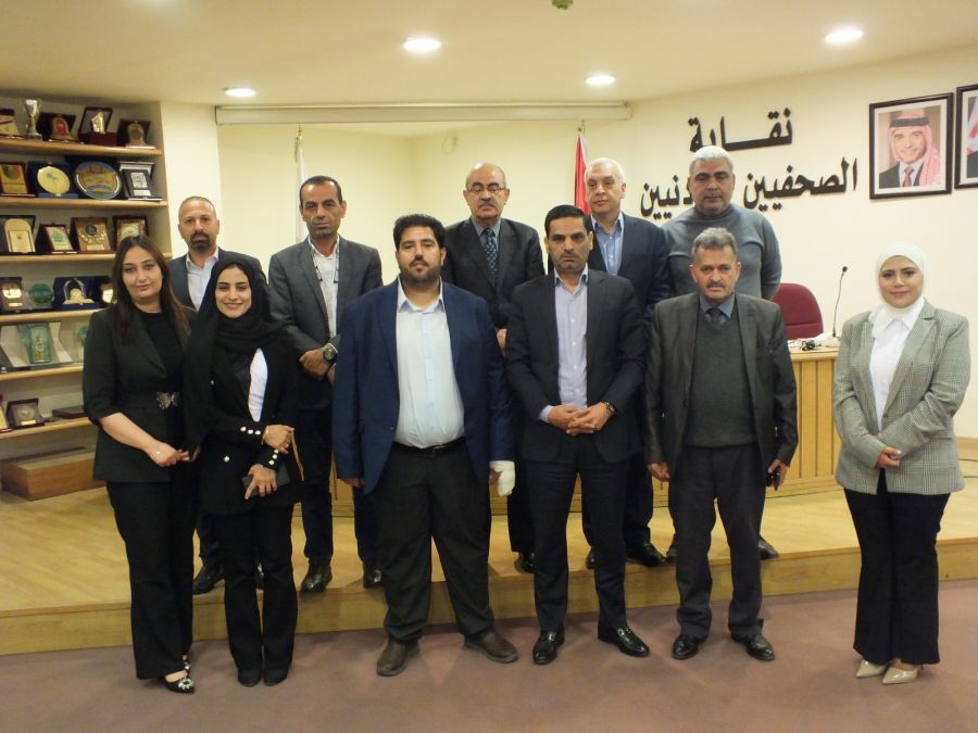 صحفيون جدد يؤدون قسم النقابة (صور)