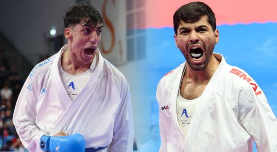 ثنائي الكراتيه الأردني في دورة الألعاب