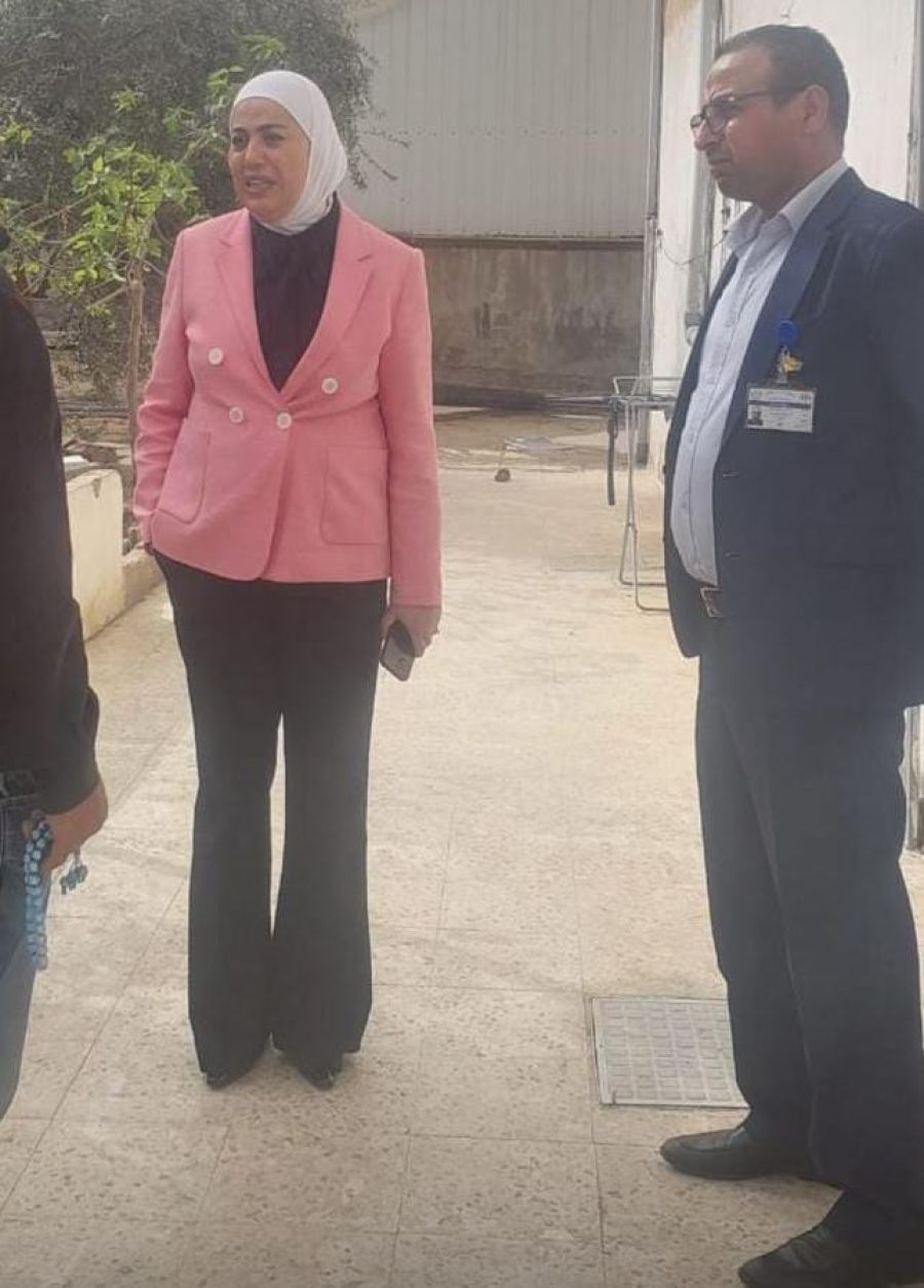 وزيرة التنمية الاجتماعية تتفقد مديرية التنمية