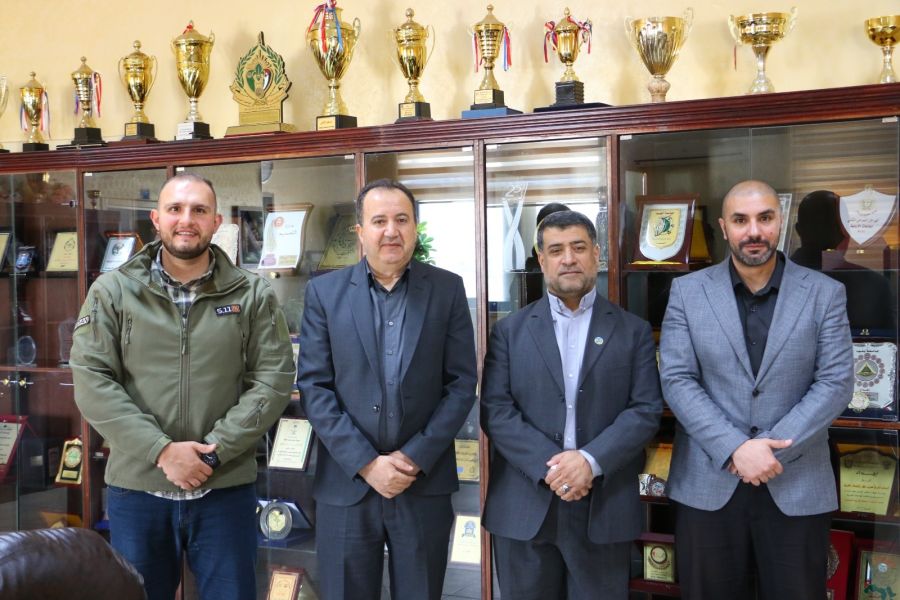 جامعة الزرقاء تستقبل وفدا من منصة