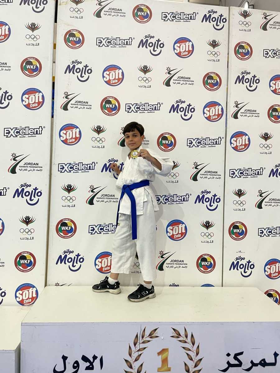 سالم الطيب يحصل على المركز الأول