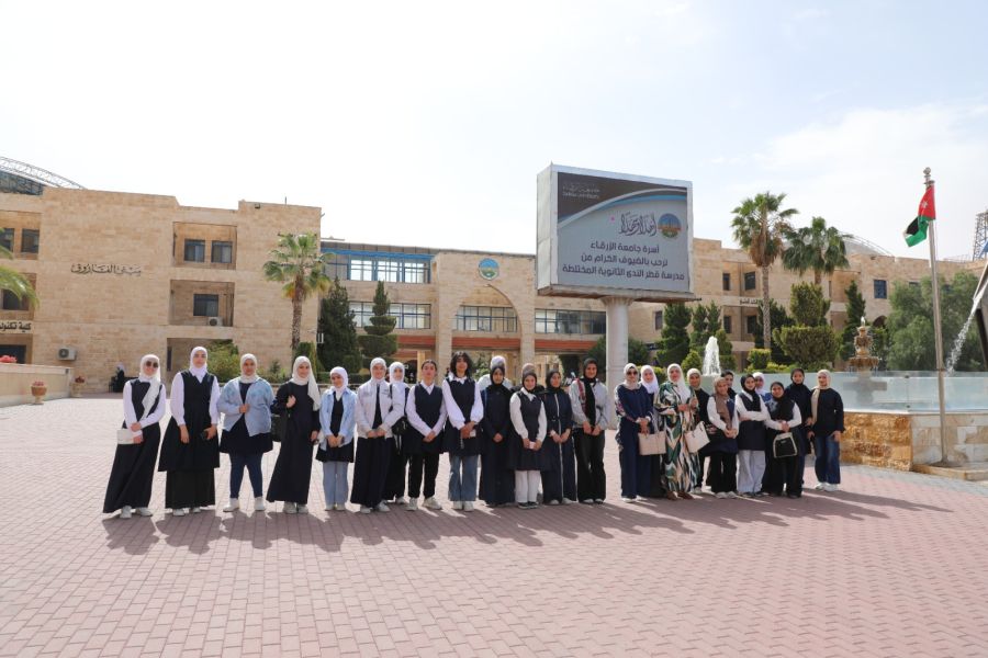 الفنون والتصميم في جامعة الزرقاء تستقبل