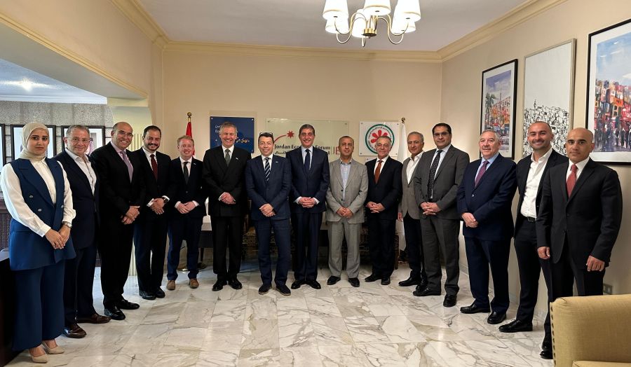 المنتدى الاقتصادي الأردني يستعرض مع المبعوث