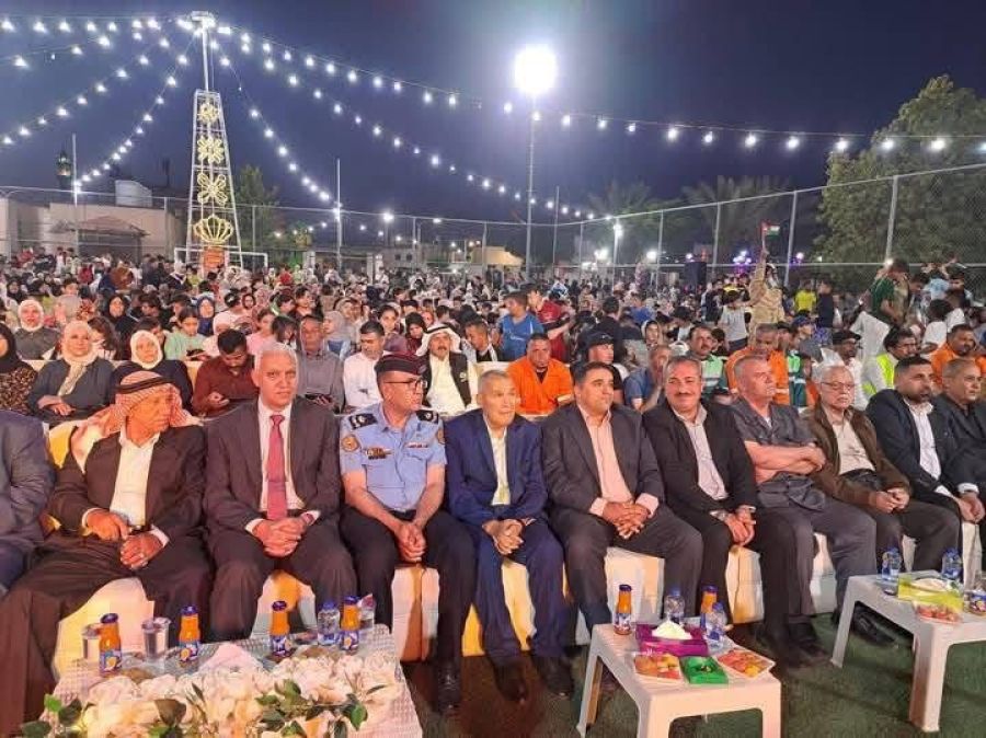 العموش يرعى الاحتفال بعيد العمال والأعياد