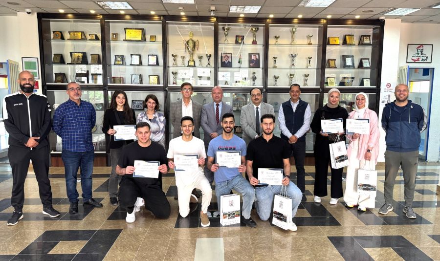 جامعة البترا تحصد أربع ميداليات في