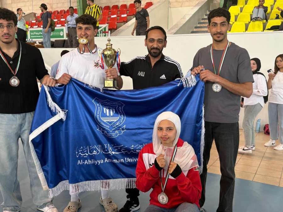 نتائج مميّزة لطلبةعمان الأهلية في بطولة