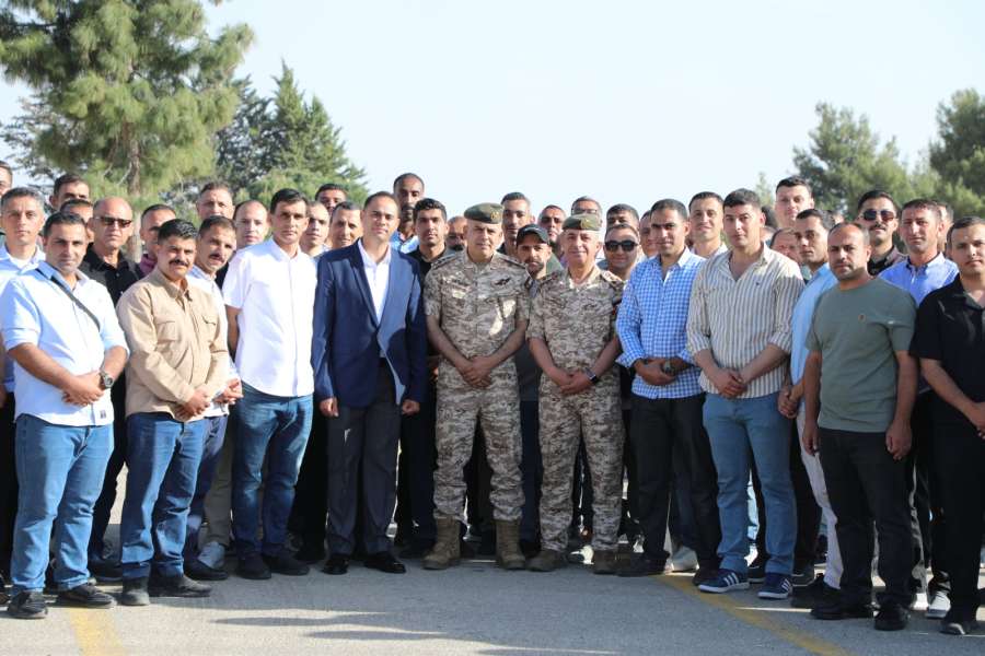 وصول طواقم المستشفى الميداني الأردني غزة82