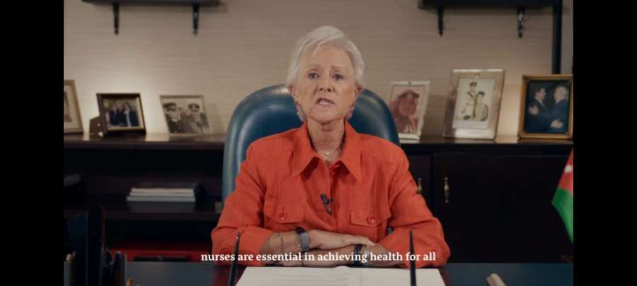 الأميرة منى تؤكد أهمية الاستثمار بالتمريض