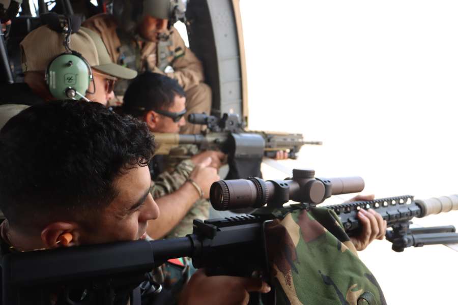 اختتام فعاليات تمرين رماية فرق القناصين