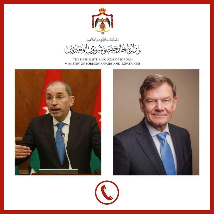 الصفدي يبحث هاتفيا مع نظيره الألماني