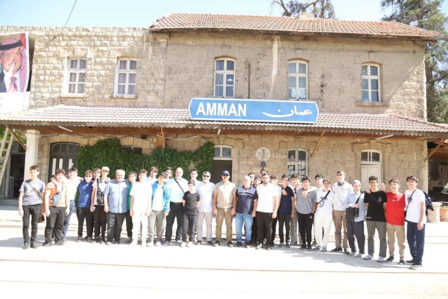 السفير التركي يزور مؤسسة الخط الحديدي