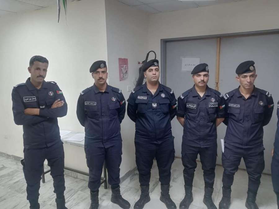 المواجدة توجه رسالة شكر لمديرية شرطة