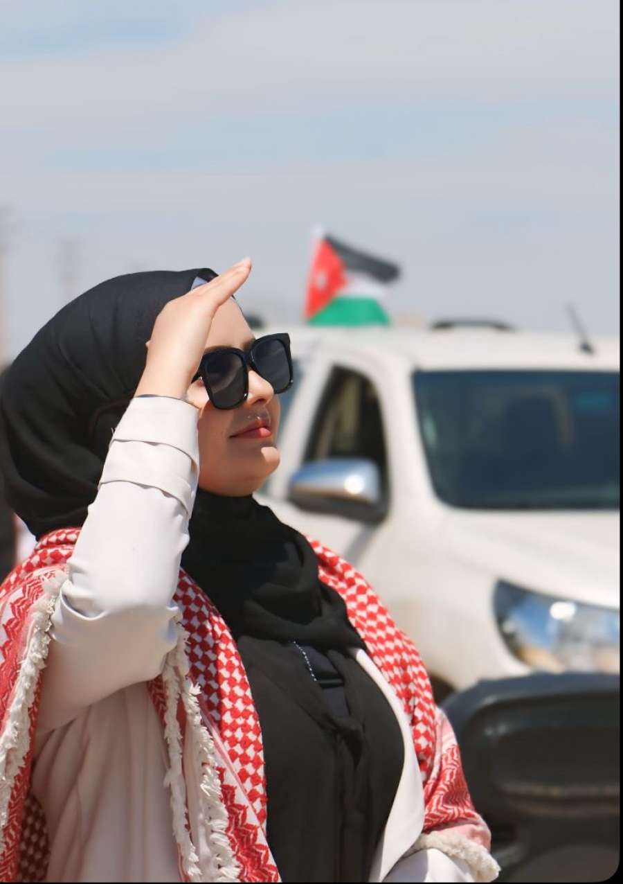 همسة العموش تهنئ بعيد الاستقلال