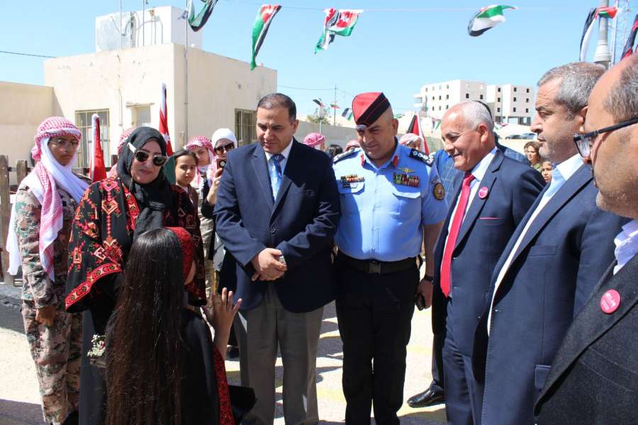 تربية الزرقاء الأولى تحتفل بعيد الاستقلال